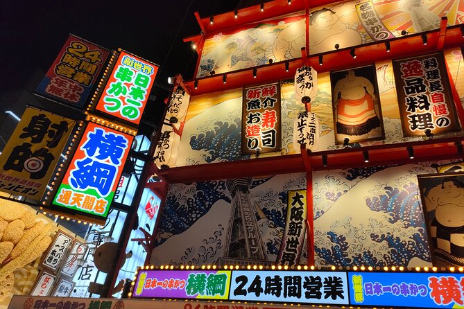 Hungry Osaka Street Food Tour:15 Tastings & 3 Drinks with a Local - The five-eater format: izakaya to stalls to bar drinks