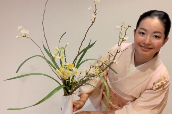 IKEBANA experience - The Matcha and Wagashi Break After Your Arrangement