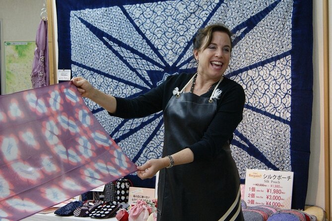 Itajime Shibori Scarf Class - Kyoto Shibori Museum: A practical craft break with real Kyoto flavor