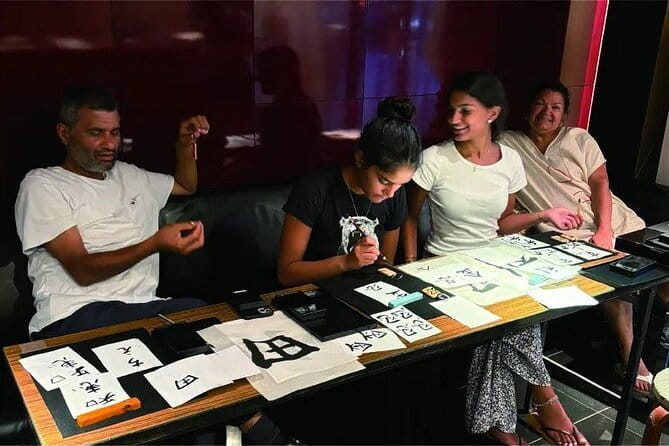 Japanese Calligraphy - Shodo - Lesson (near Kyoto Station) - What You Take Home: Scrolls, Finished Calligraphy, and Keepsakes