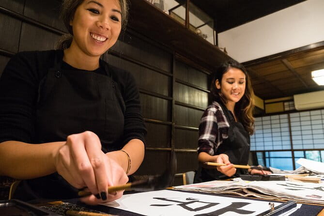 Japanese Calligraphy - Shodo - Lesson (near Kyoto Station) - Quick tips to get better results from your hour