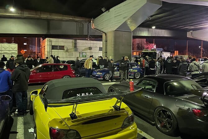 JDM Car Meet Up Tour in Osaka - Meeting point and timing: plan for a late start