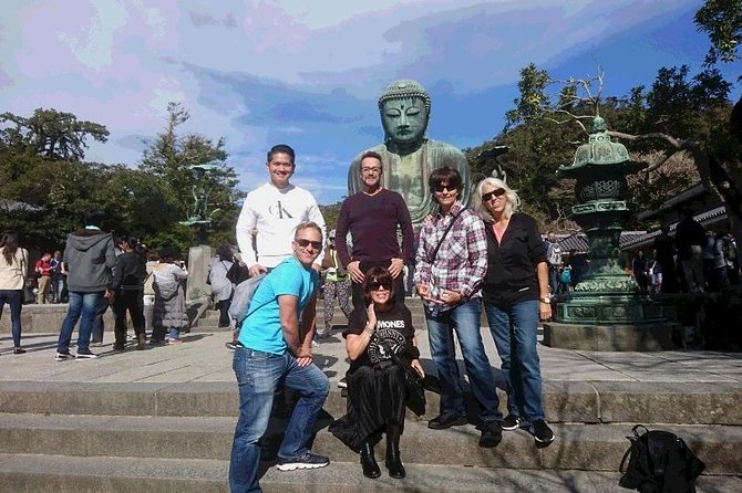 Kamakura 8 hr Private Walking Tour with Licensed Guide from Tokyo - Tsurugaoka Hachimangu Shrine plus Komachi Street snacks