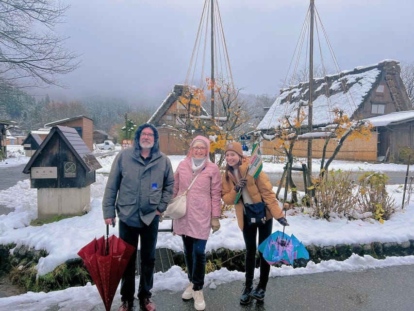 Kanazawa: World Heritage Shirakawa-go Morning Guided Tour - Finishing at Kenrokuen Garden around 13:00