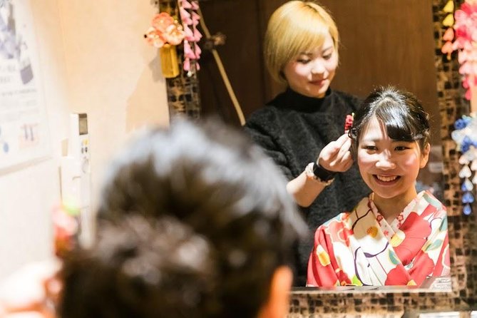 Kimono and Yukata Experience in Kyoto - Gion Stroll Time and Yasaka Shrine Photos