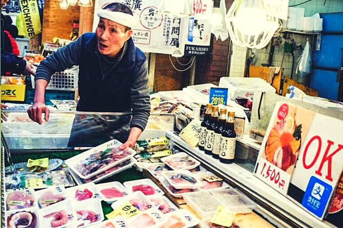 Kuromon Market Tour: All inclusive 6~8 Dishes & 3~4 samplings - Value for Money: Why This Price Can Be a Deal