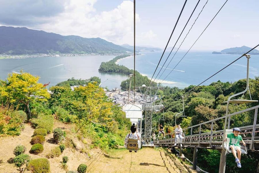 Kyoto Amanohashidate,Ine Bay Trip with Optional boat/Ropeway - Chionji Temple, Monju Bosatsu, and the fan-shaped omikuji