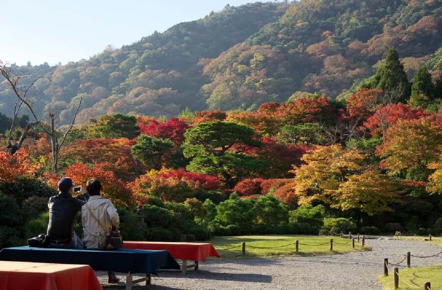 Kyoto: Arashiyama Bamboo, Togetsukyo bridge, Sanso, and more - Togetsukyo Bridge Views: Frame the Mountains, Not Just the Bridge