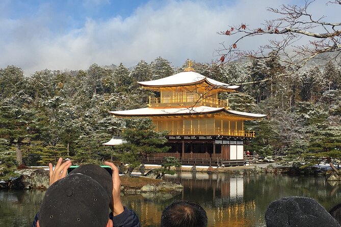Kyoto Bamboo Forest & Golden Pavilion E-Bike Tour - Kinkaku-ji Golden Pavilion: reflections, history, and crowd control