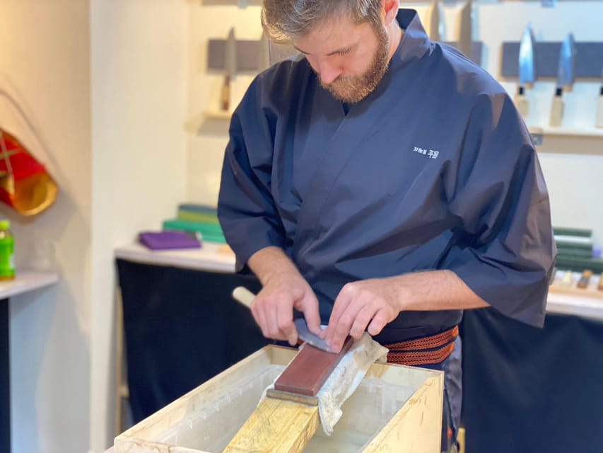 Kyoto: Beginner Knife Sharpening & Handle Fitting Workshop - The Sharpening Lesson That Makes Beginners Feel Capable