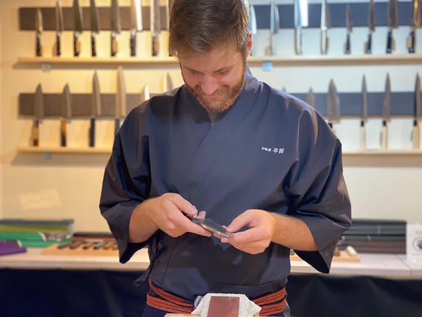 Kyoto: Beginner Knife Sharpening & Handle Fitting Workshop - Choosing Santoku, Deba, or Yanagi Before You Sharpen