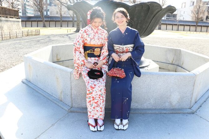 Kyoto:Family-Friendly Kimono & Yukata Experience at WARGO - Entering the store and getting dressed like you mean it