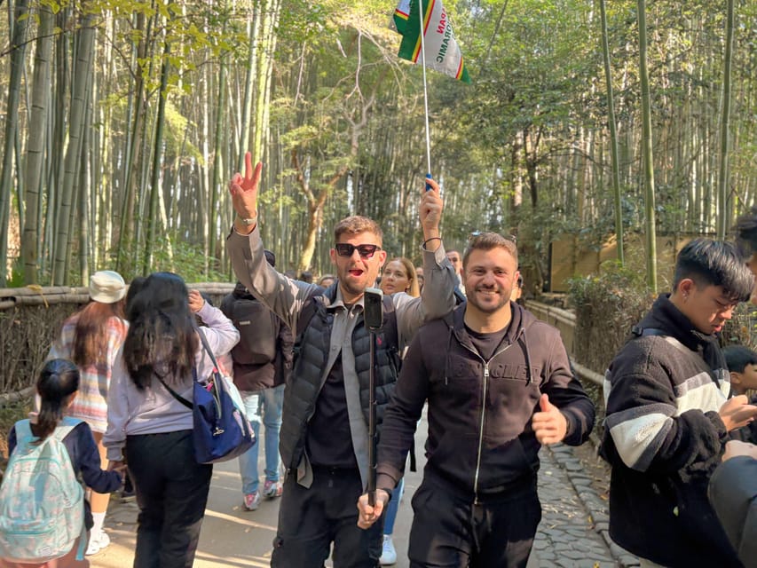 Kyoto: Fushimi Inari, Kinkakuji, Bamboo Grove 1 Day Bus Tour - Arashiyama lunch by Togetsukyo Bridge: what fits in 50 minutes