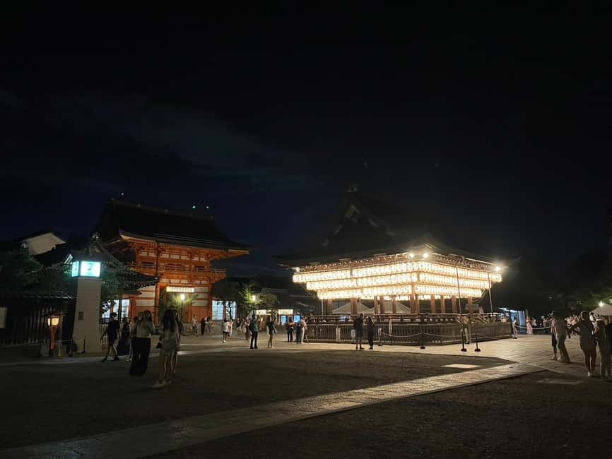 Kyoto: Gion & Geisha District Night Time Walking Tour - Yasaka Shrine: where festivals and Kyoto’s traditions connect