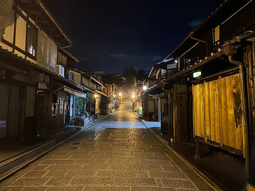 Kyoto: Gion & Geisha District Night Time Walking Tour - Nene no Michi stone lane: a story behind the paving stones