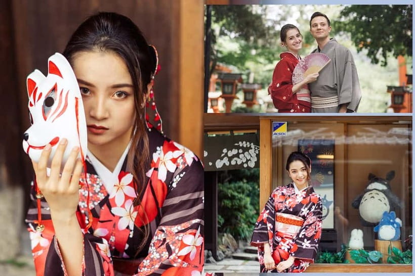 Kyoto Gion Kiyomizudera Kimono Yukata Hairstyle | Photoshoot - Practical Notes, Return Timing, and Walking in Kimono