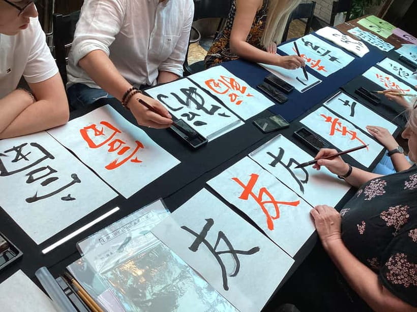 Kyoto: Japanese Calligraphy Workshop - The 1 to 2 Hour Workshop Flow: What Happens in Order