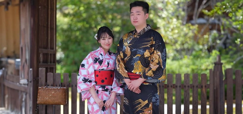 Kyoto Kimono Rental mimosa ｜Kimono/Yukata Rental Couple Plan - Photographer options for couples who want the whole package