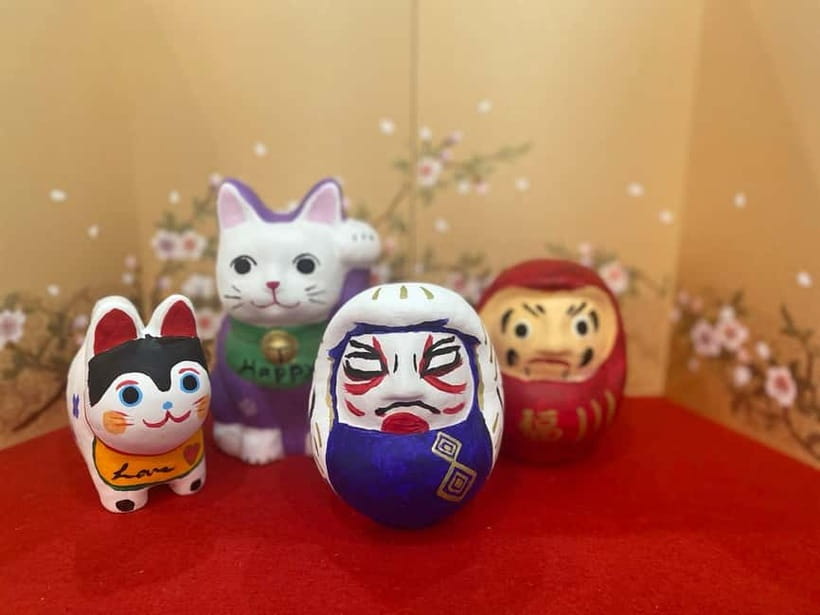 Kyoto: Make Your Own "Daruma" Craft & Painting Workshop - The 2-Hour Flow, from first paint strokes to take-home souvenir