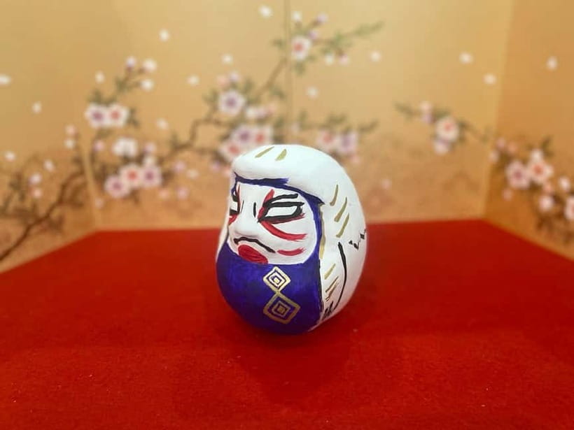 Kyoto: Make Your Own "Daruma" Craft & Painting Workshop - Tea, sweets, and the small-group pace with May