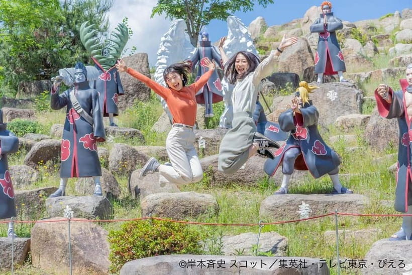 Kyoto: Naruto & Boruto at Nijigen no Mori Entry & Transfer - Ramen Ichiraku and the reality of food timing