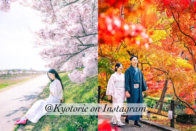 Kyoto Photo Shoot by Professional Photographer (77K Followers) - Meeting Point, Mobility, and Easy Start