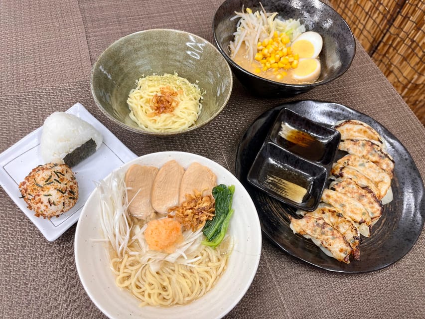Kyoto: Ramen, Gyoza, and Onigiri Cooking Class - How 90 minutes turns into ramen, gyoza, and onigiri