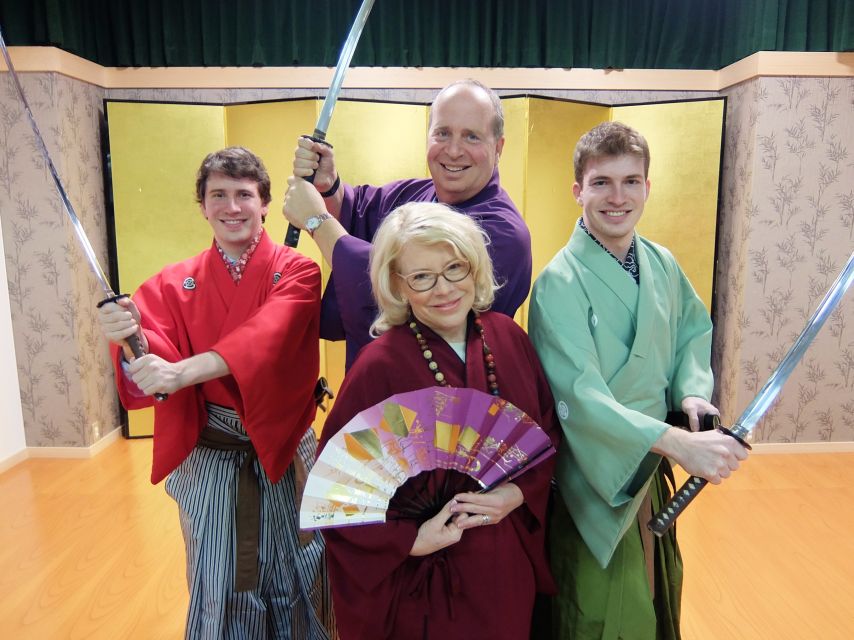 Kyoto: Samurai Sword Class by Experts in Traditional Arts - Katana basics and kenbu strikes, what you actually practice
