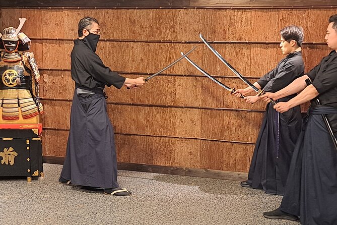 Kyoto Sword Experience - includes Museum Ticket/Ninja Experience - Hakama dressing: the fastest way to feel the role