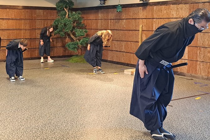 Kyoto Sword Experience - includes Museum Ticket/Ninja Experience - Iaido basics and a safe sword routine: where the technique is
