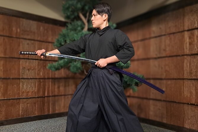 Kyoto Sword Experience - includes Museum Ticket/Ninja Experience - Ninja star throwing and armor photo time: the fun finish
