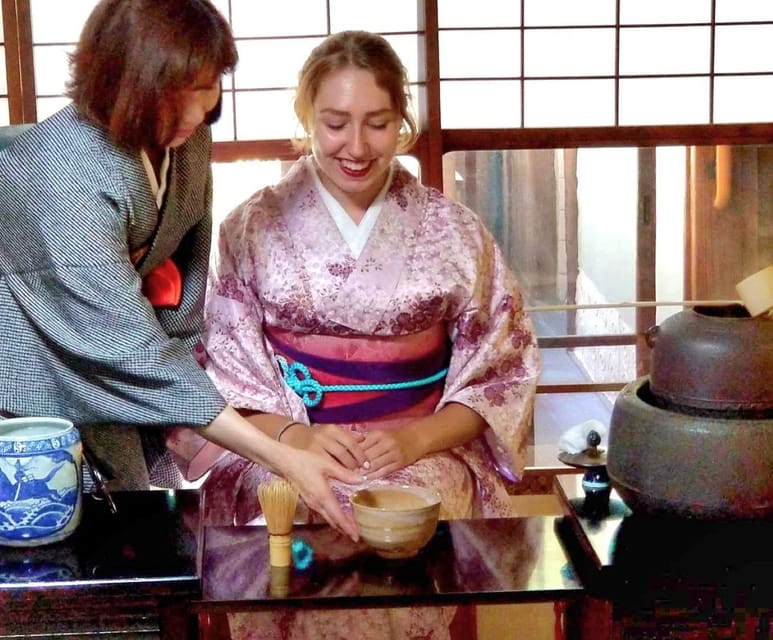 Kyoto: Table-Style Tea Ceremony at a Kyo-Machiya - Welcome Drinks, Traditional Sweets, and Thick-Tea Latte Art