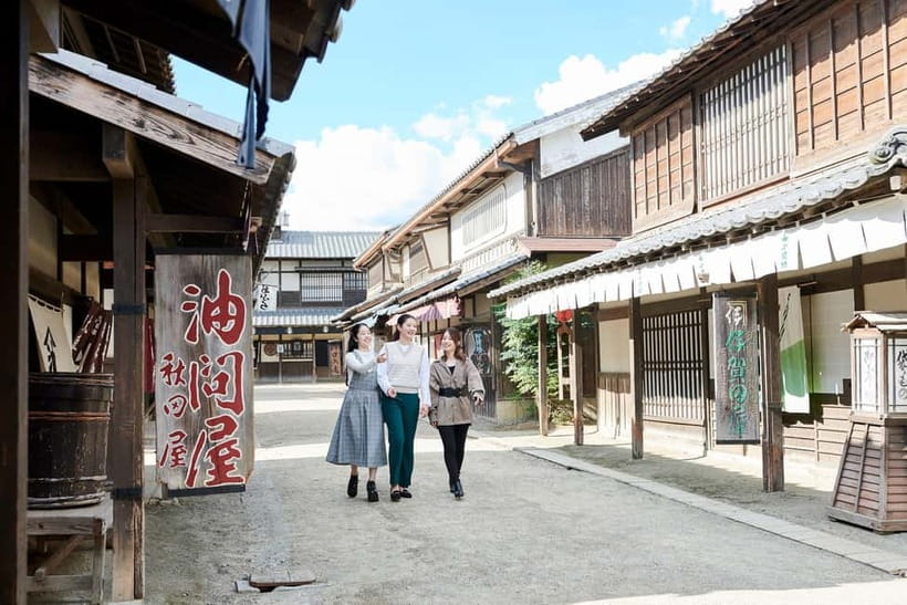 Kyoto: Toei Kyoto Studio Park Admission Ticket - Edo town on Cinema Road, what you’re really walking into