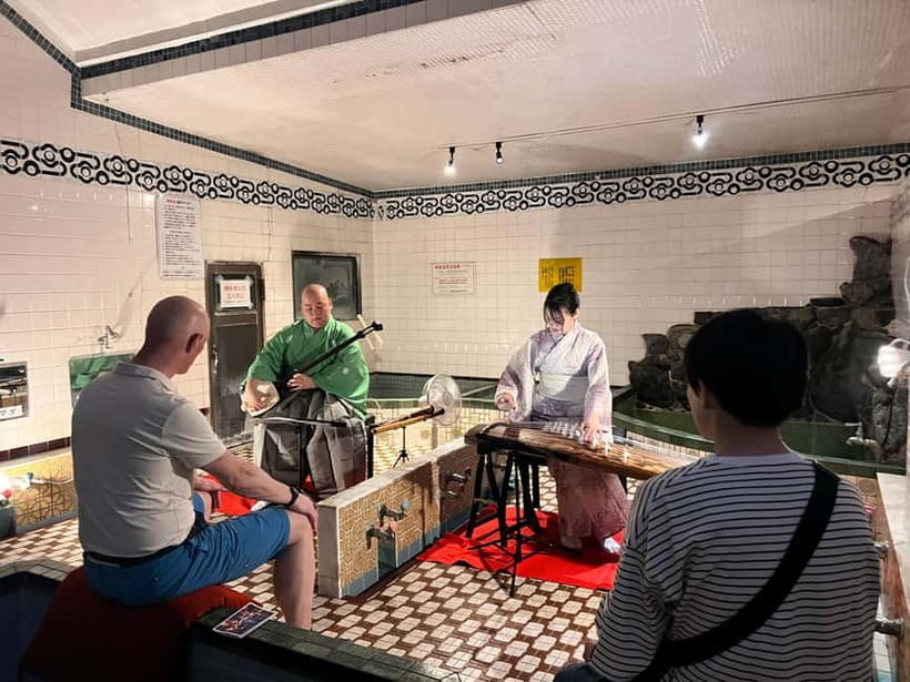 Kyoto: Traditional Concert at Townhouse or Bathhouse - The bathhouse hall: why tiled walls make koto sound different