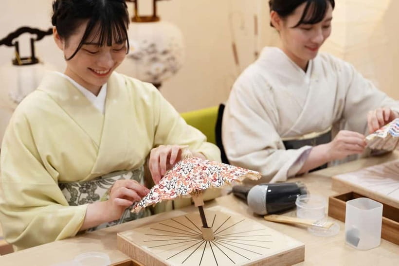 Kyoto: Traditional Mini Umbrella Making Workshop - What You Actually Do in the 90 Minutes (No Guesswork)
