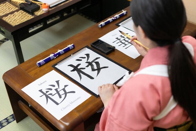 Learning Zen of Japanese Calligraphy in kimono near Osaka Castle - Location Near Osaka Castle, and How Not to Lose Time Finding It