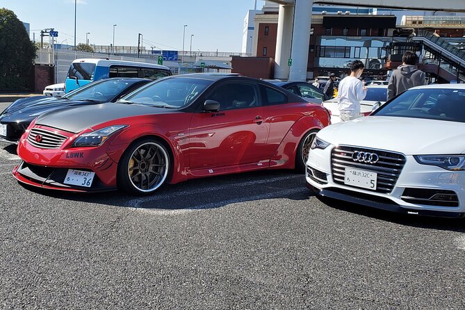 Luxury van Ride to famous car meet up spot Daikoku - Price and value: why this Daikoku transfer often feels worth it