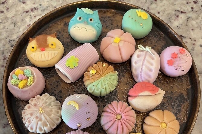 Make Traditional Nerikiri Sweets & Matcha experience in Shibuya - Picking designs, shaping nerikiri, and taking your sweets home