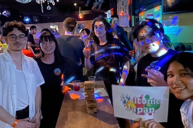 Meet Locals experience Fun Chat Drink Osaka International Party - Osaka Social Starts at HUB Umeda Chayamachi