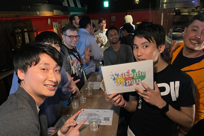 Meet Osaka local Friend & Fun Chat All We Can Drink Party Ticket - Itinerary walkthrough at Captain Kangaroo (one stop, lots happening)