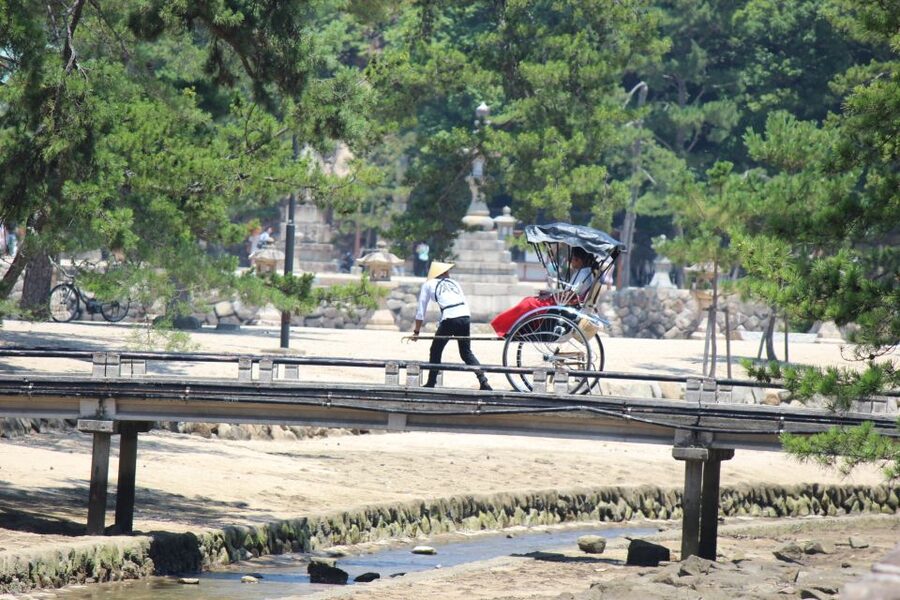 Miyajima: Private Rickshaw Tour to Itsukushima Shrine - Why a private rickshaw makes Miyajima easier than walking