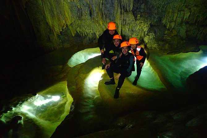 [Miyako Island / Half Day] Pumpkin Limestone Cave & Sea Kayaking - The Caving Part: Fun, Physical, and Definitely Wet