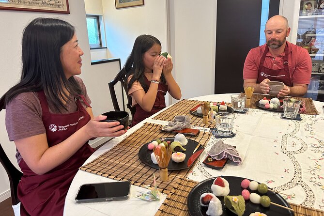 Mochi and Nerikiri Wagashi Combination Cooking Class - What you actually make: daifuku, dango, and seasonal nerikiri