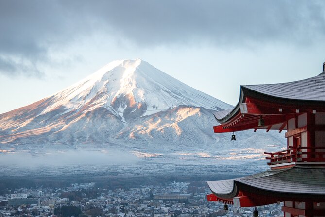 Mount Fuji, Hakone & Lakekawaguchiko Private Group Tour by Car. - Chureito Pagoda: The Stairs Test, The View Reward