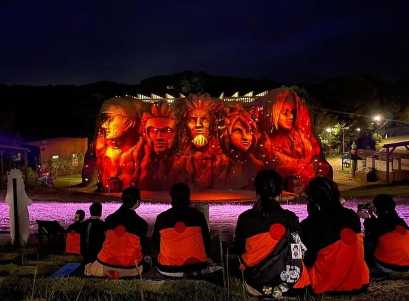 Nijigen No Mori：Naruto & Boruto Theme Park Entry Ticket - AR Ninja Photo Spots and the Shinobizato Postcard