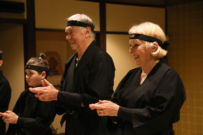 Ninja 1-hour Hands-on Lesson by Japanese master in Kyoto -Entry - Sword Demonstration and Training With a Master