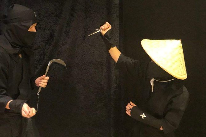 Ninja Experience (Family Friendly) at Samurai Ninja Museum KYOTO - The ninja blowgun lesson, plus stealth techniques