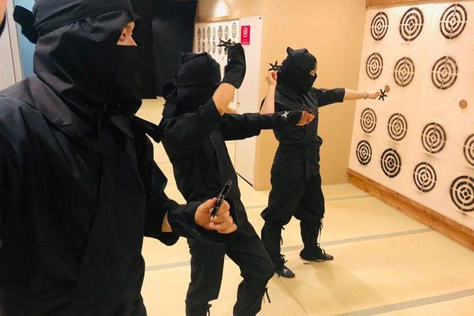 Ninja Experience (Family Friendly) at Samurai Ninja Museum KYOTO - Hands-on shuriken throwing, the most fun you will get in 2 hours