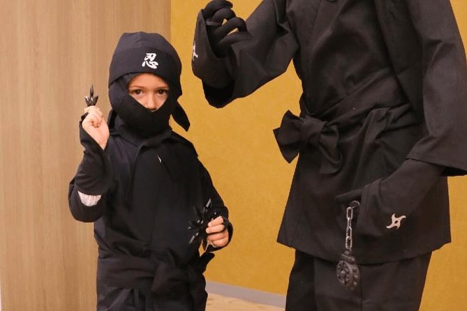 Ninja Experience (Family Friendly) at Samurai Ninja Museum TOKYO - Museum Time: Ninja Lore, Samurai Connections, and Real Weapon Tools