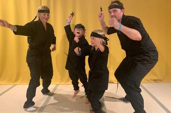 Ninja Experience (Family Friendly) at Samurai Ninja Museum TOKYO - Ninja Training Lab: Stars, Darts, and a Blow Pipe-Style Tool